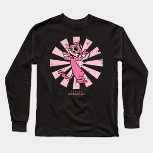 Snagglepuss Retro Japanese Long Sleeve T-Shirt